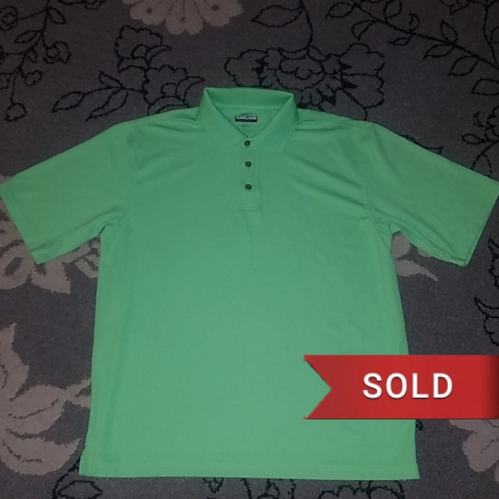 Kirkland Signature mens golf polo